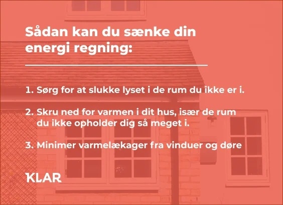 3 råd til hvordan du kan spare på varmen og energioptimere dit hjem