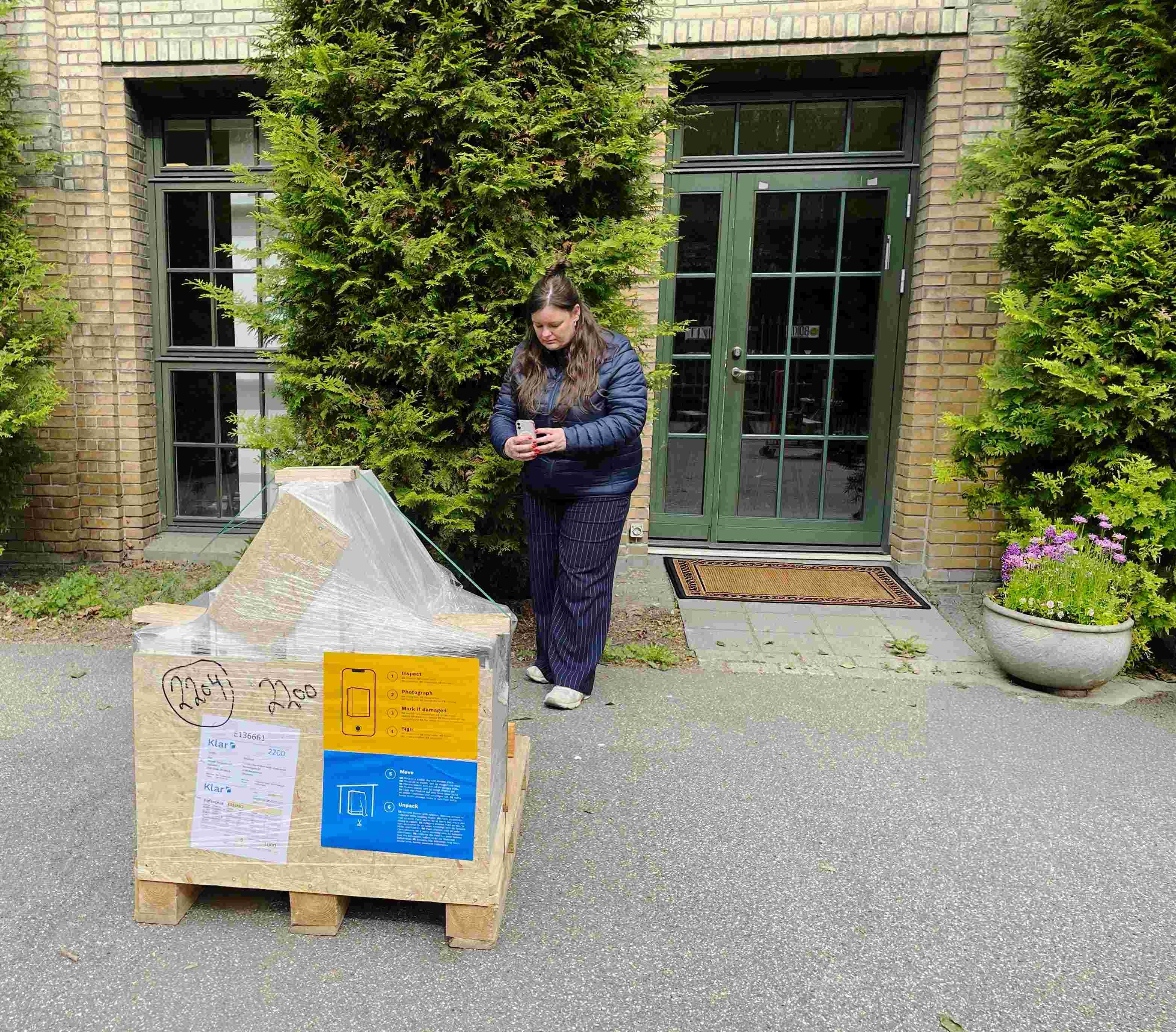 Documenting the delivery