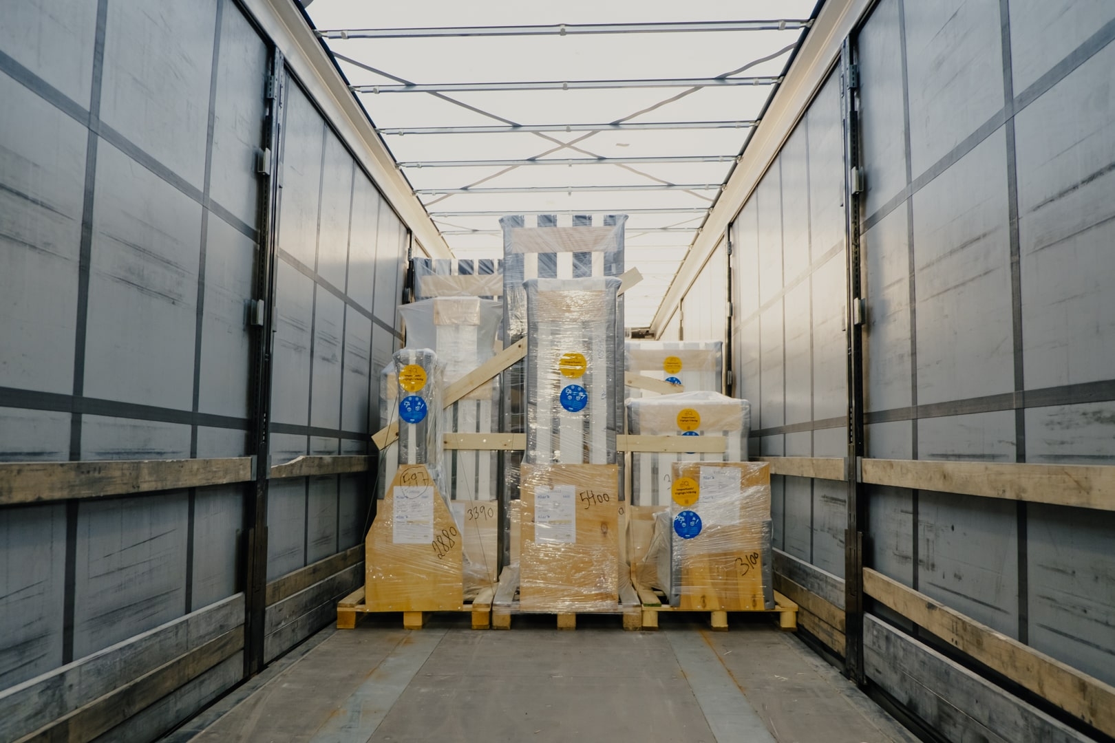 Klar truck delivery